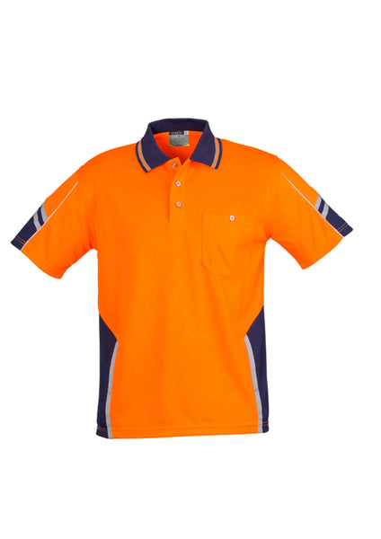 Orange/Navy