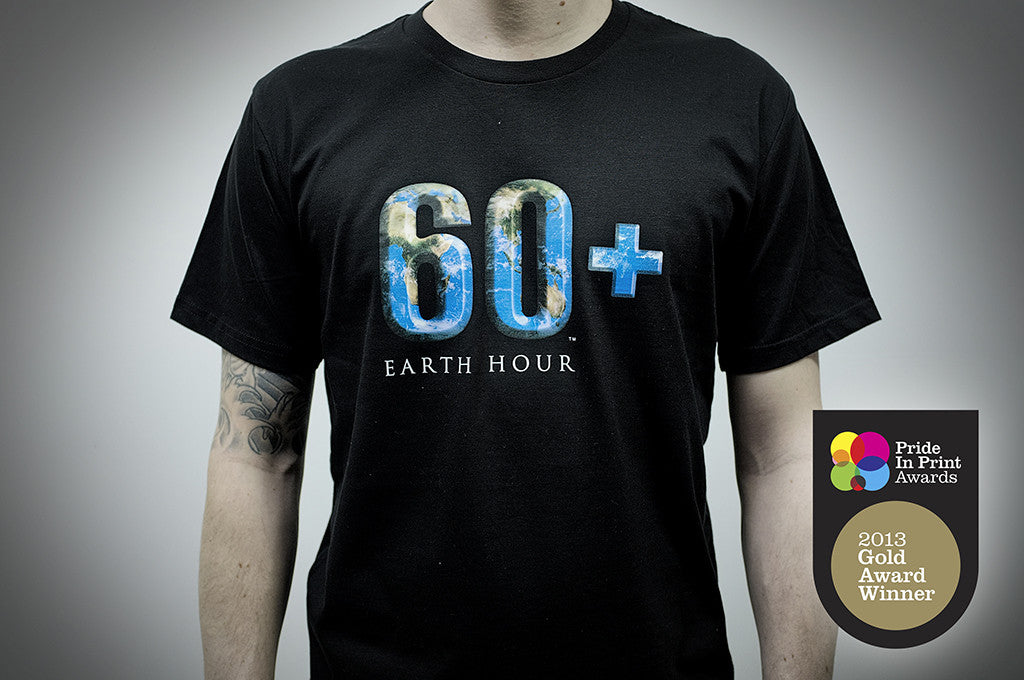Earth Hour, CMYK Screen Print