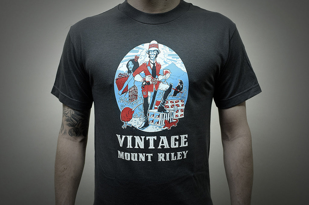 Mount Riley, 3 spot colour Screen Print