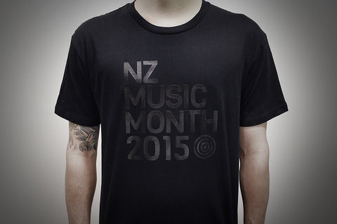 NZ Music Month, 1 colour Screen Print