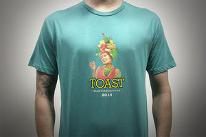 Toast Martinborough, CMYK + 2 Spot Colours Screen Print